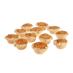 12 mini bitesize coconut raspberry tarts