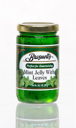 Braswell Jelly - Mint with Leaves - 236 ml