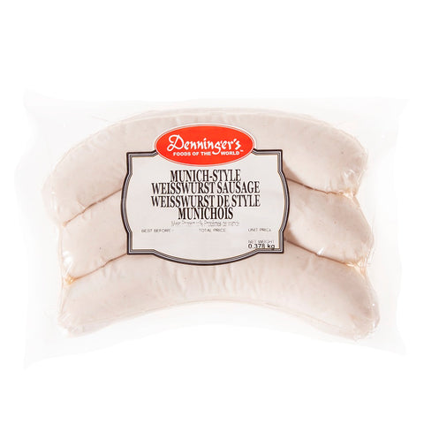 400 gram package Munich-Style Weisswurst