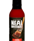 A 350 ml glass jar of Neal Brothers Classic BBQ Sauce.