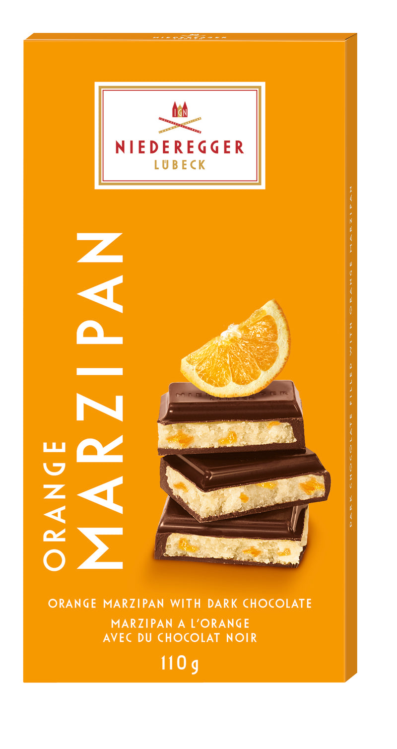 Niederegger Marzipan Bar - Orange - 110 g