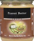 500 g glass jar of Nuts to You Nut Butter smooth peanut butter