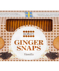 150 gram box of Nyakers Ginger Snaps Vanilla