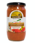 720 ml glass jar Pastore Tomato and Basil Pasta Sauce. Made in Italy