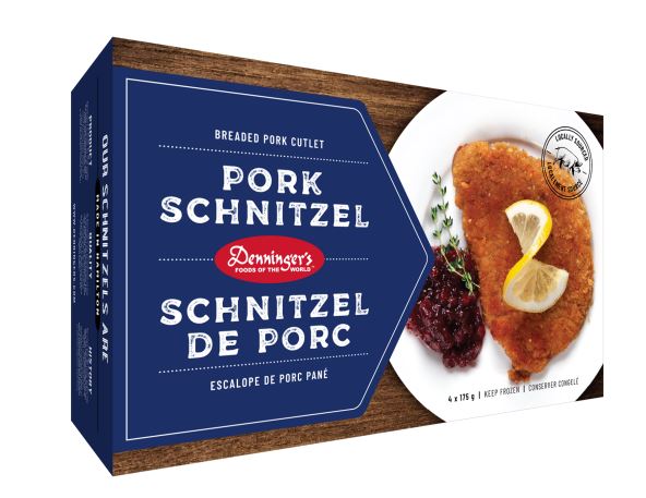 Pork Schnitzel - 4 x 175 g - Frozen – Denninger's