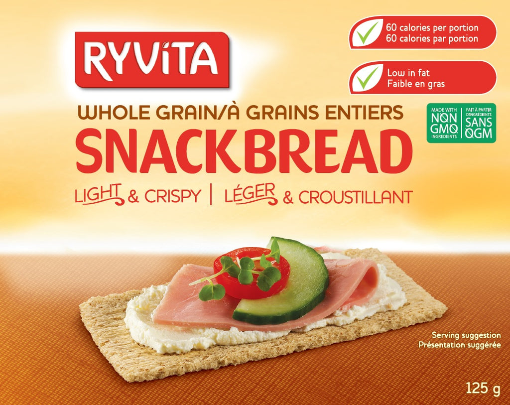 RyVita Light & Crispy Whole Grain Snackbread