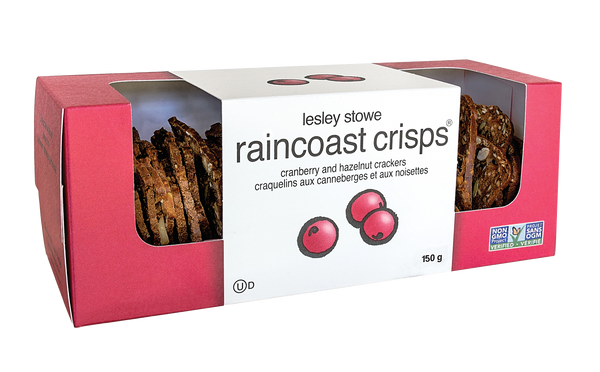 Raincoast Crisps Cranberry Hazelnut - 150 g