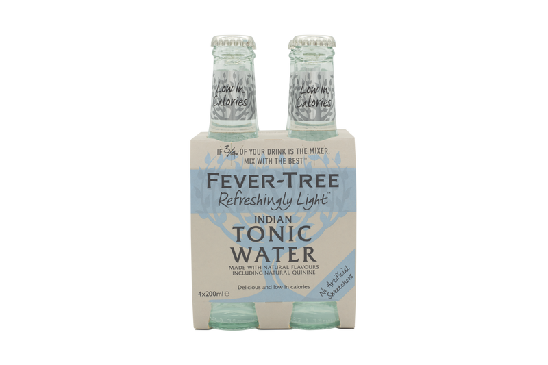 Fever Tree Tonic Water Light - 4 x 200 ml