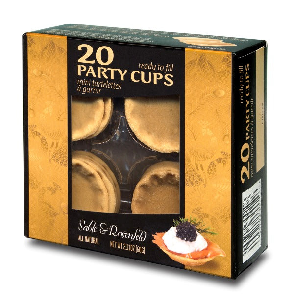 Sable and Rosenfeld Party Cups - 20 /pk