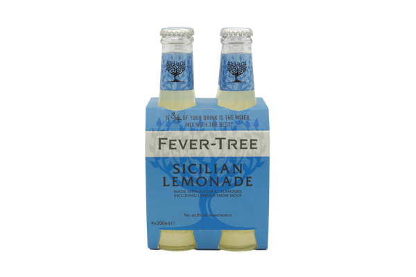 Fever Tree Sicilian Lemonade - 4 x 200 ml