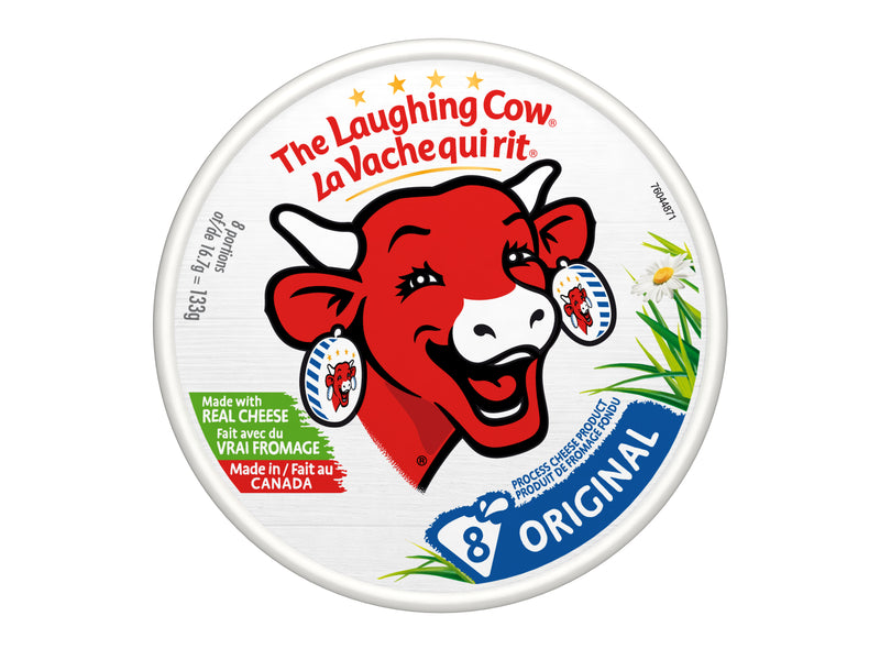 133 gram package of the Laughing Cow cheese 