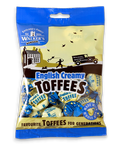 150 gram bag of English Creamy Toffees from Walker's Nonsuch