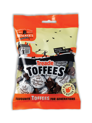 150 gram bag of Treacle Toffees from Walker's Nonsuch