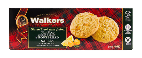 Walkers GF Shortbread - Ginger - 140 g