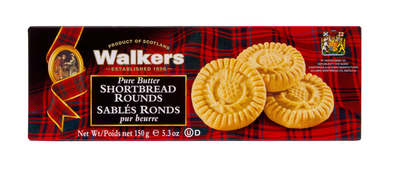 Walkers Shortbread Rounds - 150 g