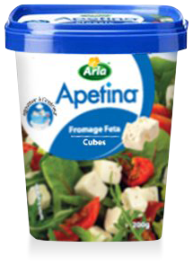 200 gram container of Arla Feta Cubes