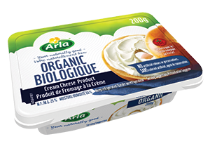200 gram container Arla organic Cream Cheese