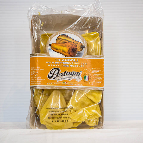 250 gram Bertagni Pasta triangles with butternut squash