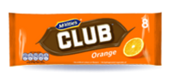 McVities Club Orange Biscuits - 6 pcs